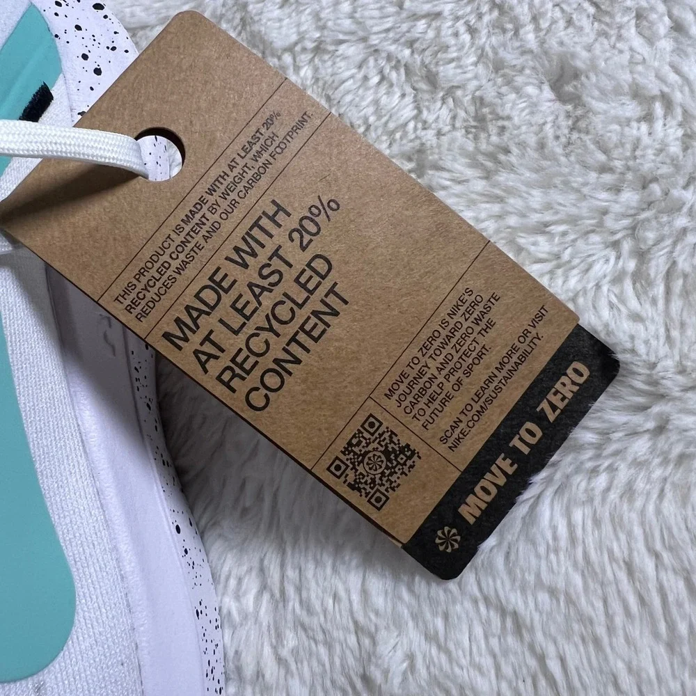Nike Air Winflo 10 Womens Running Shoes White Emerald Rise FN7106-100 7.5 NEW‎